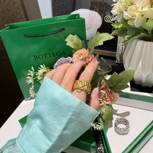 Bottega Veneta Intreccio Rings