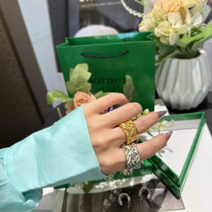 Bottega Veneta Intreccio Rings