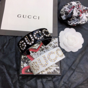 Gucci Resin Crystal Cuff Bracelets