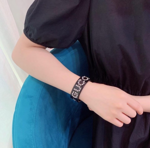 Gucci Resin Crystal Cuff Bracelets