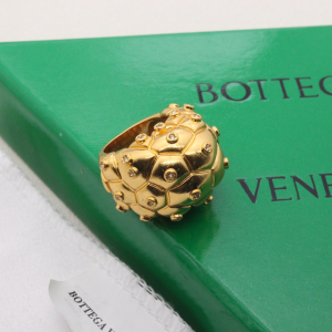 Bottega Veneta Drop Earrings Yellow Gold