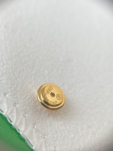 Bottega Veneta Large Fin Earrings Red