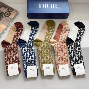 Dior Oblique Knitted Socks