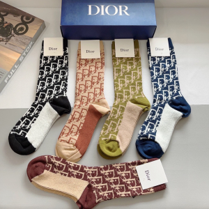 Dior Oblique Knitted Socks