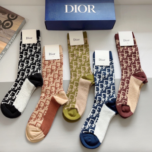 Dior Oblique Knitted Socks