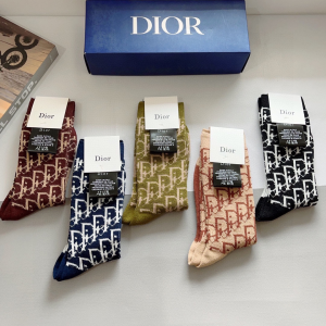 Dior Oblique Knitted Socks