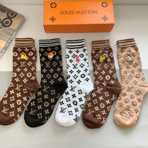 Louis Vuitton LV Monogram Knitted Socks