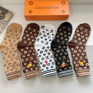 Louis Vuitton LV Monogram Knitted Socks