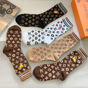 Louis Vuitton LV Monogram Knitted Socks