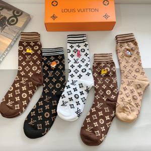 Louis Vuitton LV Monogram Knitted Socks