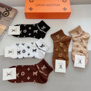Louis Vuitton LV Monogram Knitted Socks