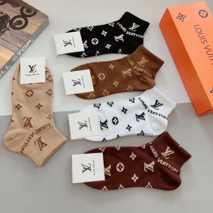 Louis Vuitton LV Monogram Knitted Socks