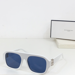 Givenchy 4G Emblem Square Eyewear Sunglasses GV40007U Blue White Givenchy 4G Emblem Square Eyewear Sunglasses GV40007U Blue White