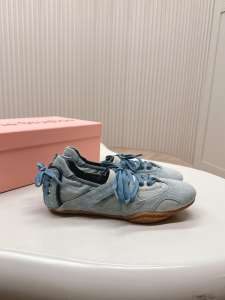 ACNE STUDIOS Low top Denim Blue Fabric sneakers ACNE STUDIOS Low top Denim Blue Fabric sneakers