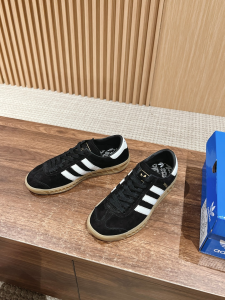 Adidas Originals Hamburg trainers Suede Leather Sneakers Black Adidas Originals Hamburg trainers Suede Leather Sneakers Black