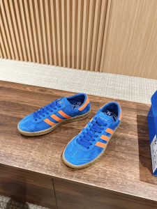 Adidas Originals Hamburg trainers Suede Leather Sneakers Blue Adidas Originals Hamburg trainers Suede Leather Sneakers Blue