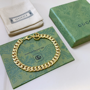 Gucci Yellow Gold GG Chain Bracelet