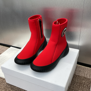 Dior Red Ankle Boot