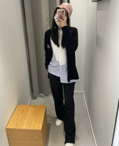 Loewe Anagram Leather Bucket Hat Pink