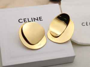 Celine Petale Yellow Gold Earrings