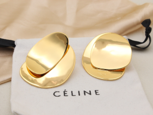 Celine Petale Yellow Gold Earrings