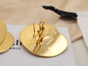 Celine Petale Yellow Gold Earrings