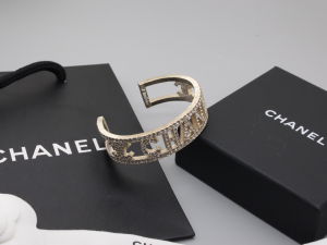 Chanel Crystals Cuff Bracelet