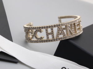 Chanel Crystals Cuff Bracelet