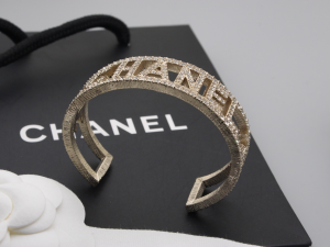 Chanel Crystals Cuff Bracelet
