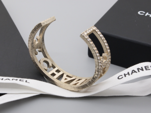Chanel Crystals Cuff Bracelet