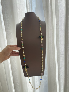 Chanel Long Pearls Necklaces