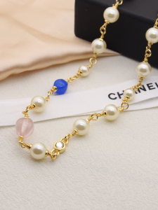 Chanel Long Pearls Necklaces