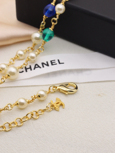 Chanel Long Pearls Necklaces