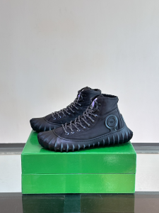 Bottega Veneta Denver Nylon Hight Top Sneakers Boots Black Bottega Veneta Denver Nylon Hight Top Sneakers Boots Black