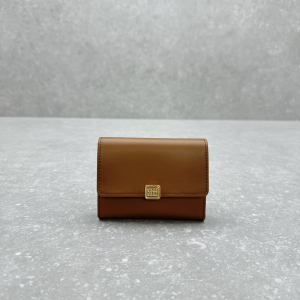Miu Miu Light Brown Leather Card Holder Wallet Miu Miu Light Brown Leather Card Holder Wallet