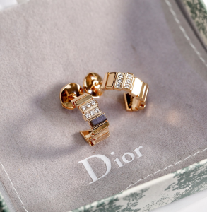 Dior Gem Earrings with Diamonds