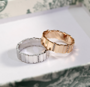 Dior Gem Rings with Diamonds