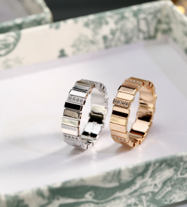 Dior Gem Rings with Diamonds