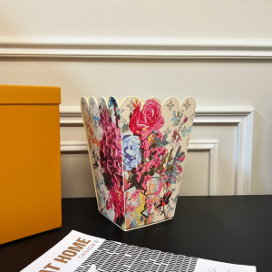 Louis Vuitton LV Flower Pop Corn Basket MM White Louis Vuitton LV Flower Pop Corn Basket MM White