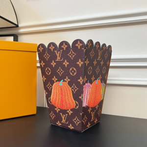 Louis Vuitton LV Pumpkin Pop Corn Basket MM Brown Louis Vuitton LV Pumpkin Pop Corn Basket MM Brown