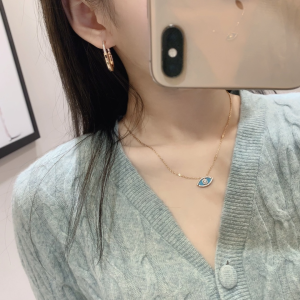 Tiffany Lock Earrings Rose Gold