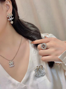 Chanel CC Logo Gold Metal Rings