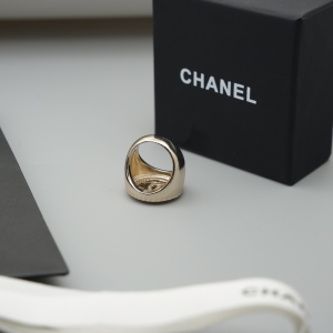 Chanel CC Logo Gold Metal Rings