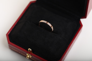 Cartier Love Diamonds Wedding Rings