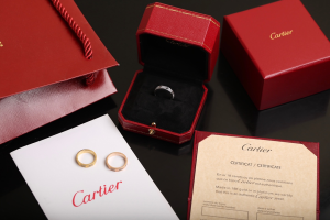 Cartier Love Diamonds Wedding Rings