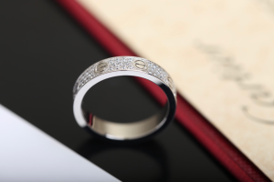Cartier Love Diamonds Wedding Rings
