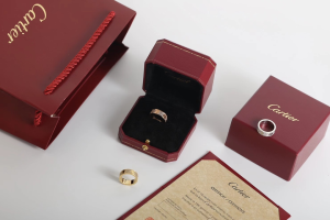 Cartier Love Diamonds Wedding Rings