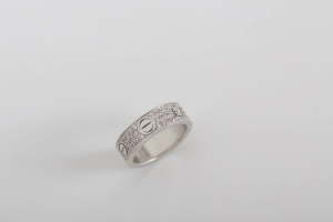 Cartier Love Diamonds Wedding Rings