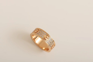 Cartier Love Diamonds Wedding Rings