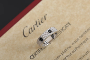 Cartier Love Diamonds Wedding Rings